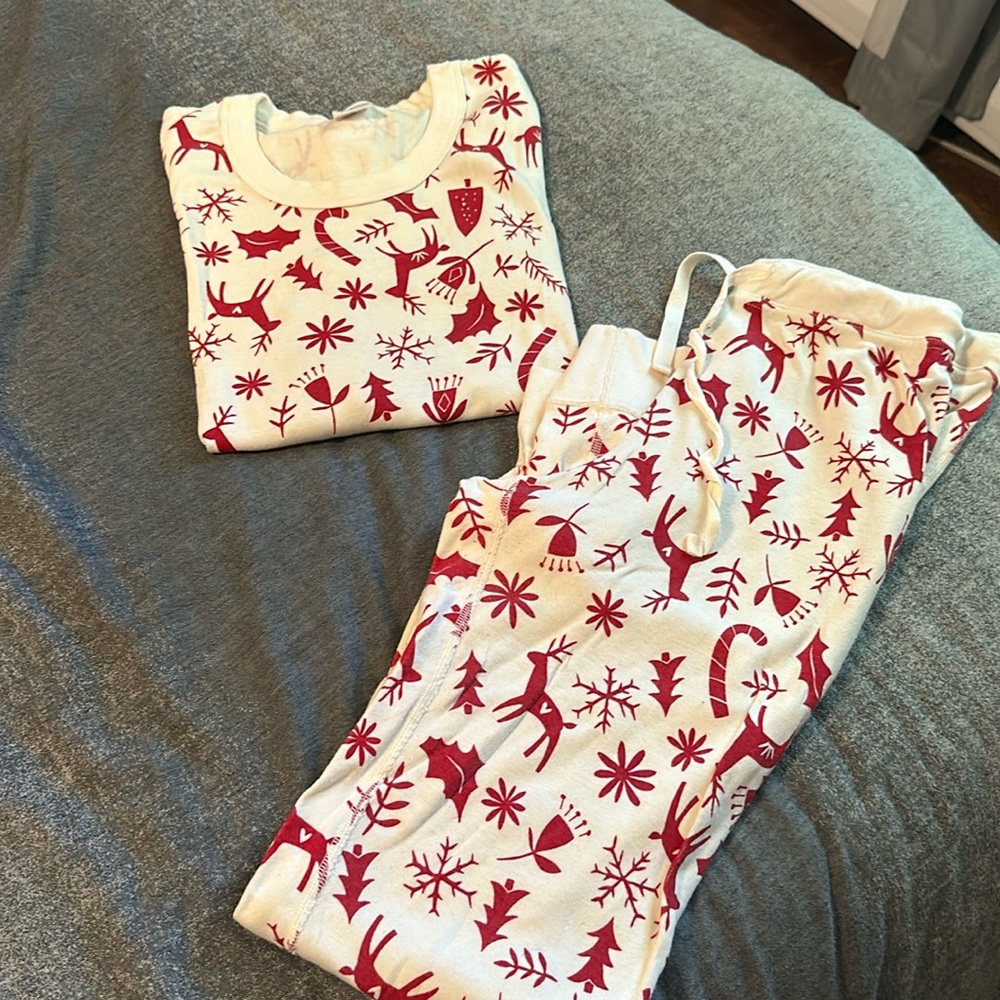 Hanna Andersson Scandicane Long John Pajama Set